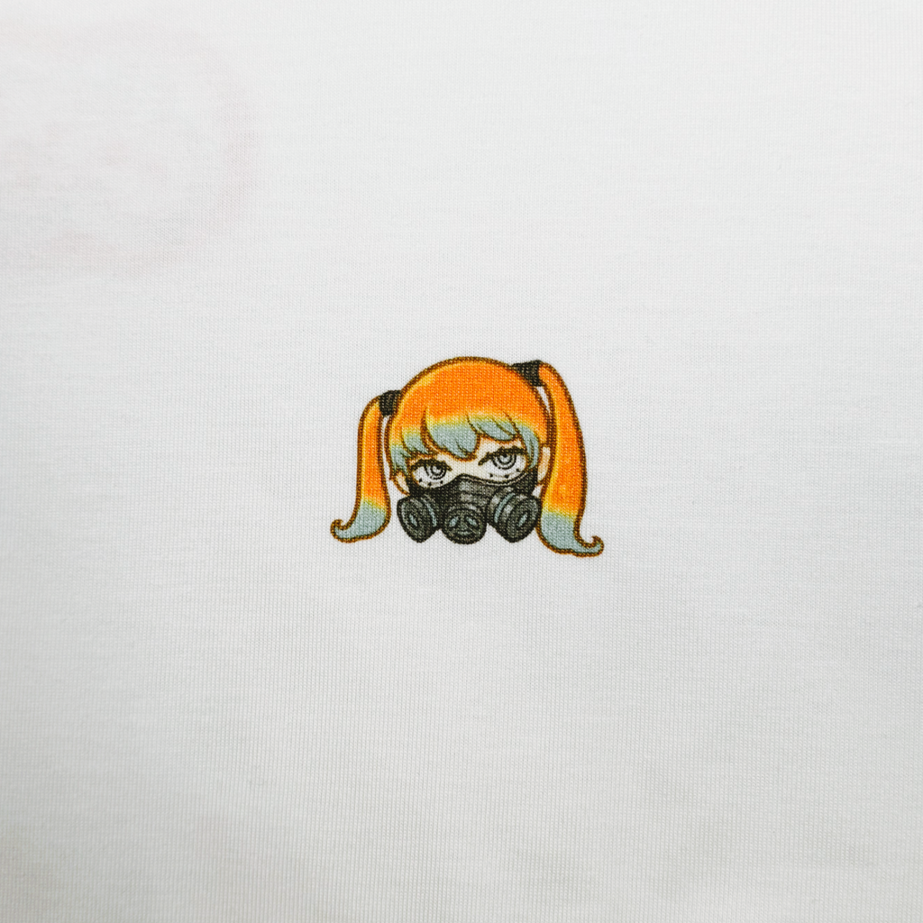 【MELTYDOPE】"GENESIS" / 6.5oz PREMIUM T-SHIRT - WHITE