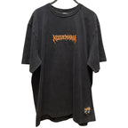 【MELTYDOPE】KOZUEMARIA / 6.2oz FADE WASH T-SHIRT - FADE BLACK
