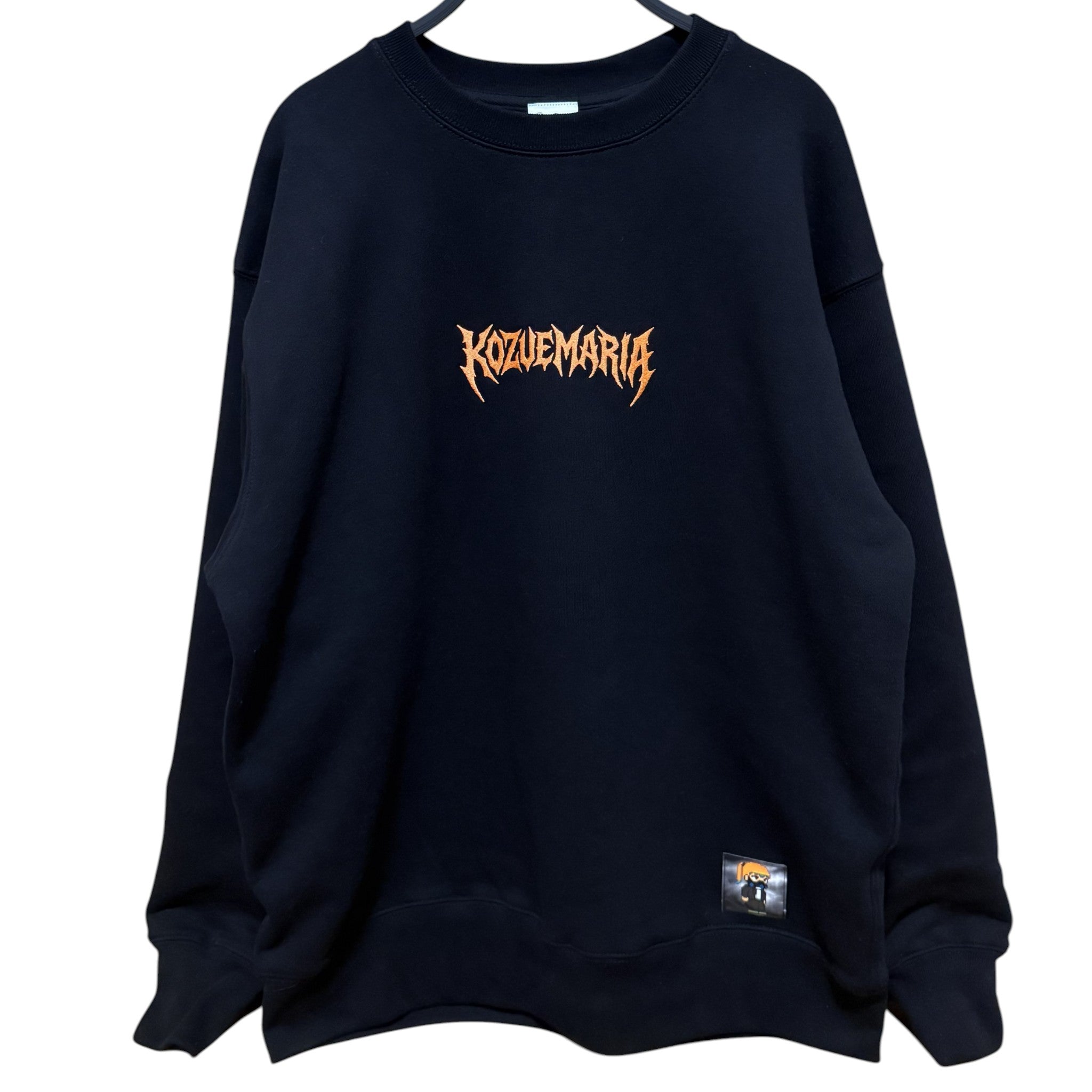 【MELTYDOPE】KOZUEMARIA / 12.7oz HEAVYWEIGHT SWEATSHIRT - BLACK