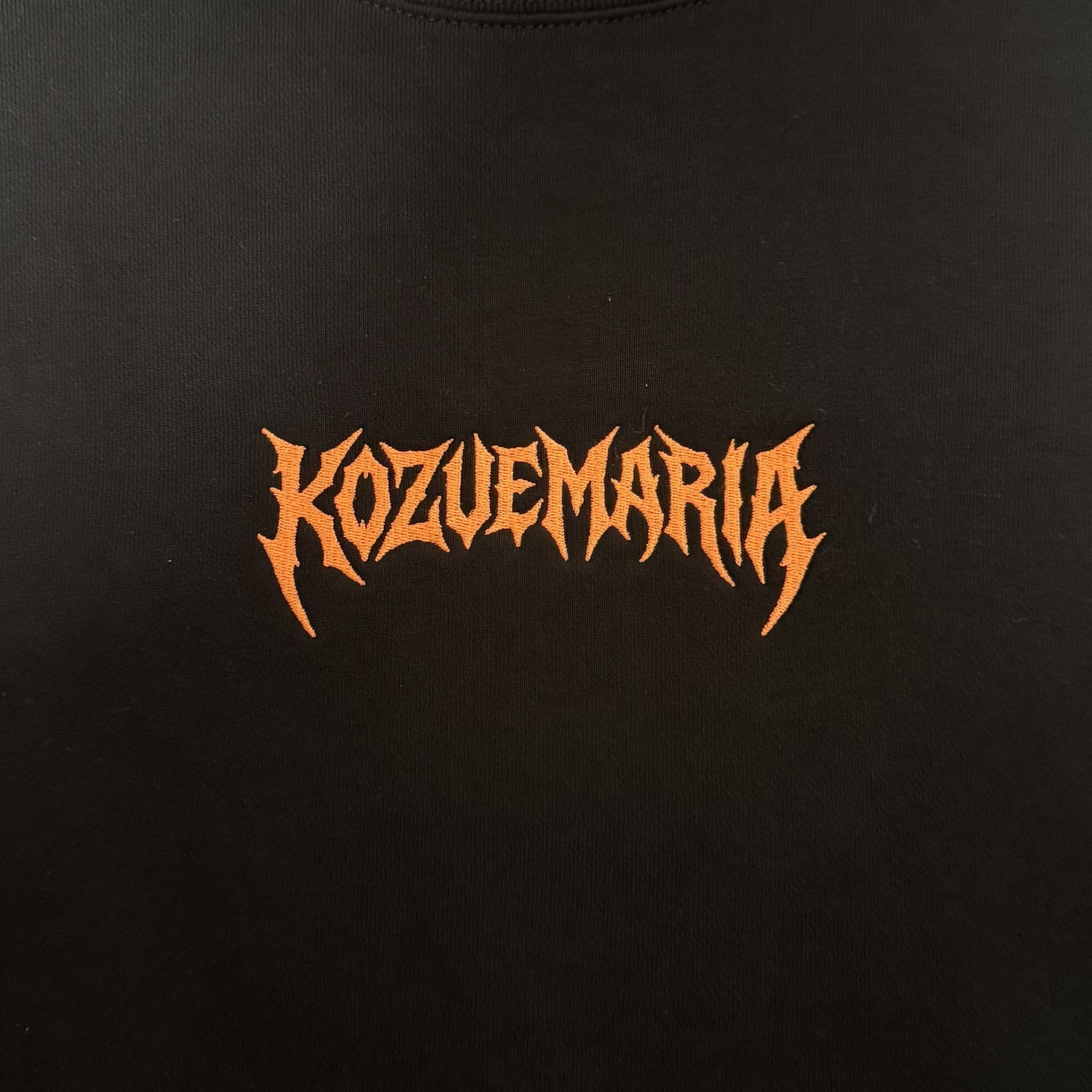 【MELTYDOPE】KOZUEMARIA / 12.7oz HEAVYWEIGHT SWEATSHIRT - BLACK