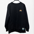 【MELTYDOPE】ODD-KOZUE “GO STUPID” 12.7oz HEAVYWEIGHT SWEATSHIRT - BLACK