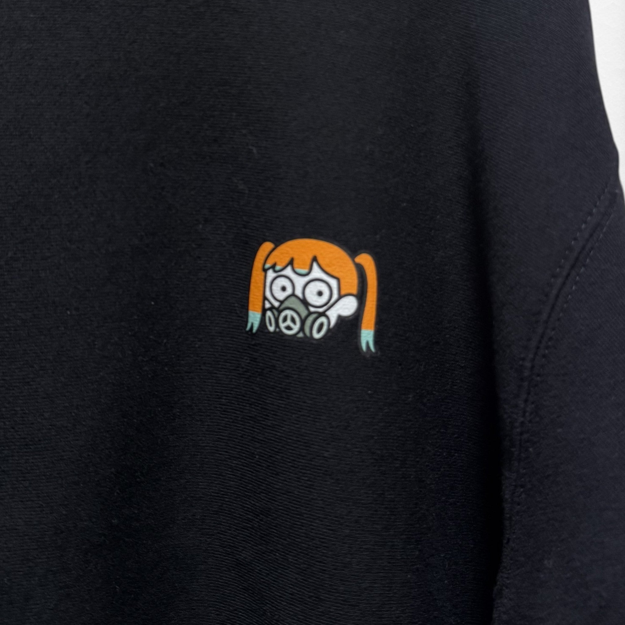 【MELTYDOPE】ODD-KOZUE “GO STUPID” 12.7oz HEAVYWEIGHT SWEATSHIRT - BLACK